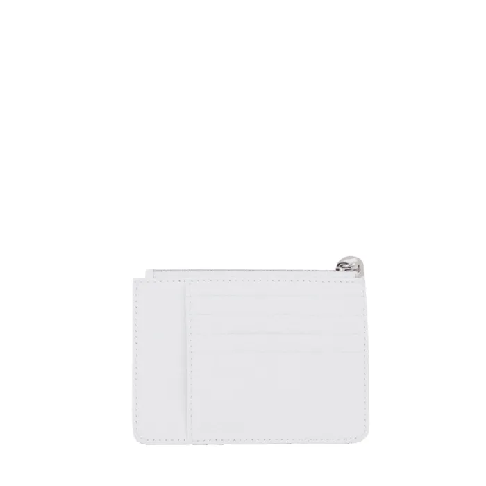 L Zip Cardholder Optic White Women Lancel Wallet L Zip Cardholder Optic White Women Lancel Wallet