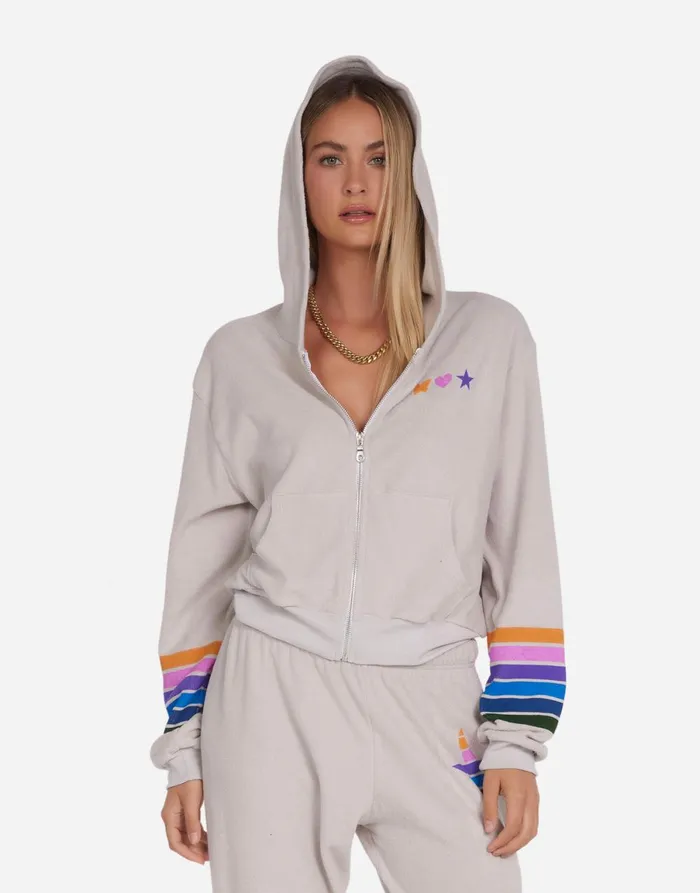 Lachelle Color Stripe Star Cloud Women039s Lauren Moshi Hoodies