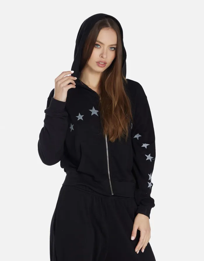 Lachelle Retro Skate Black Women039s Lauren Moshi Hoodies