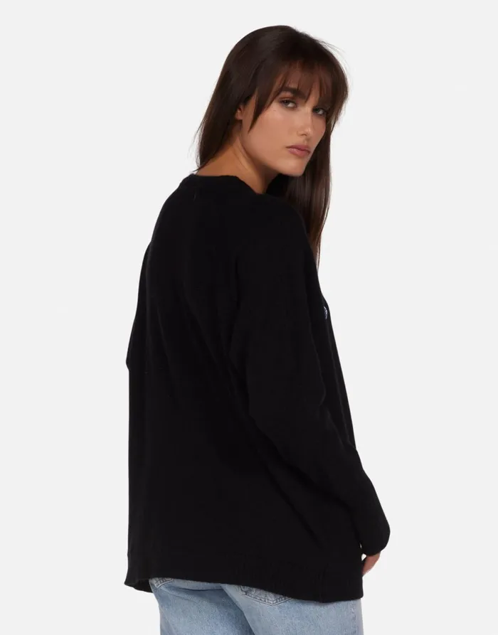 Ladona Neon Stud Elements Black Women039s Lauren Moshi Sweaters and Knits