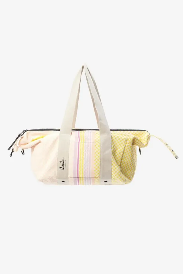 Lala Berlin Bags Big Bag Muriel Colored Canvas Heritage Stripe Yellow 8211 Women