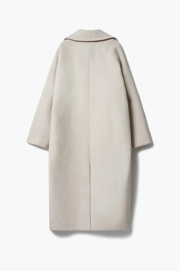 Lala Berlin Coats and Jackets Coat Ohana Wool Mix Cream 8211 Women