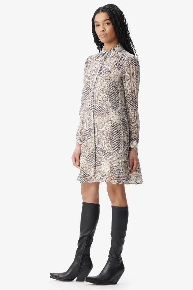Lala Berlin Dresses Dress Dandara Viscose Heritage Off White 8211 Women