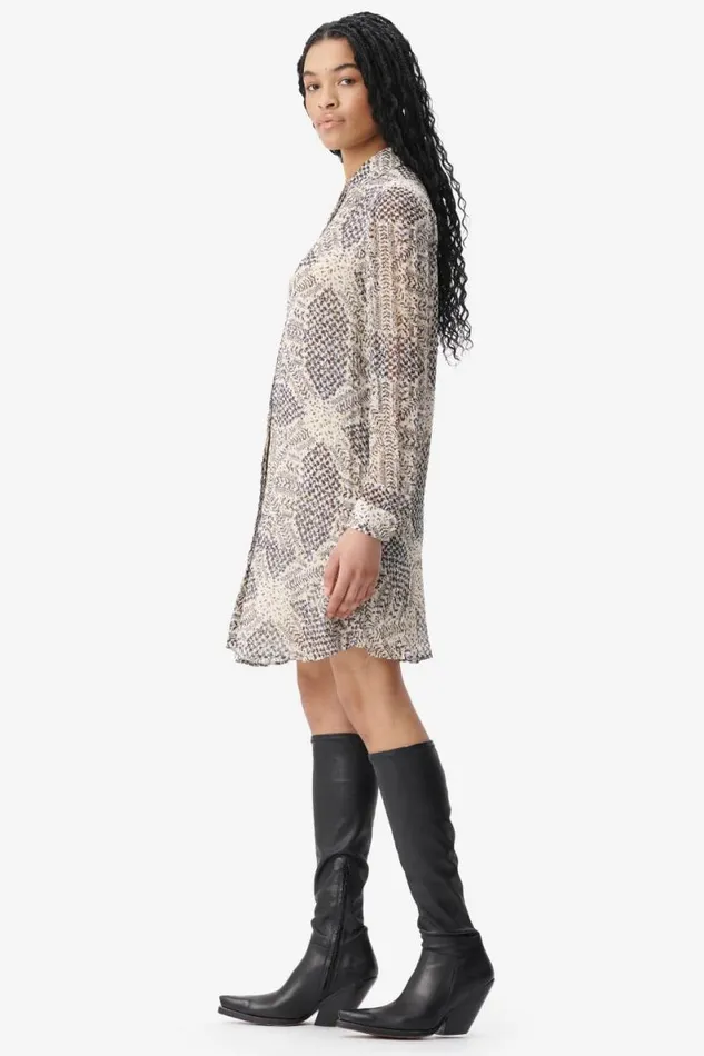 Lala Berlin Dresses Dress Dandara Viscose Heritage Off White 8211 Women