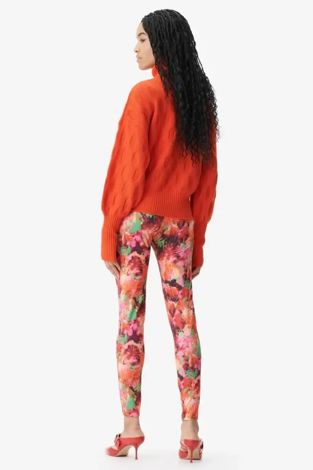 Lala Berlin Pants and Skirts Legging Leonie Polyester Mix Shibori Flower 8211 Women