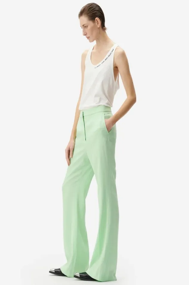 Lala Berlin Pants and Skirts Pants Polli Viscose Mix Avocado 8211 Women