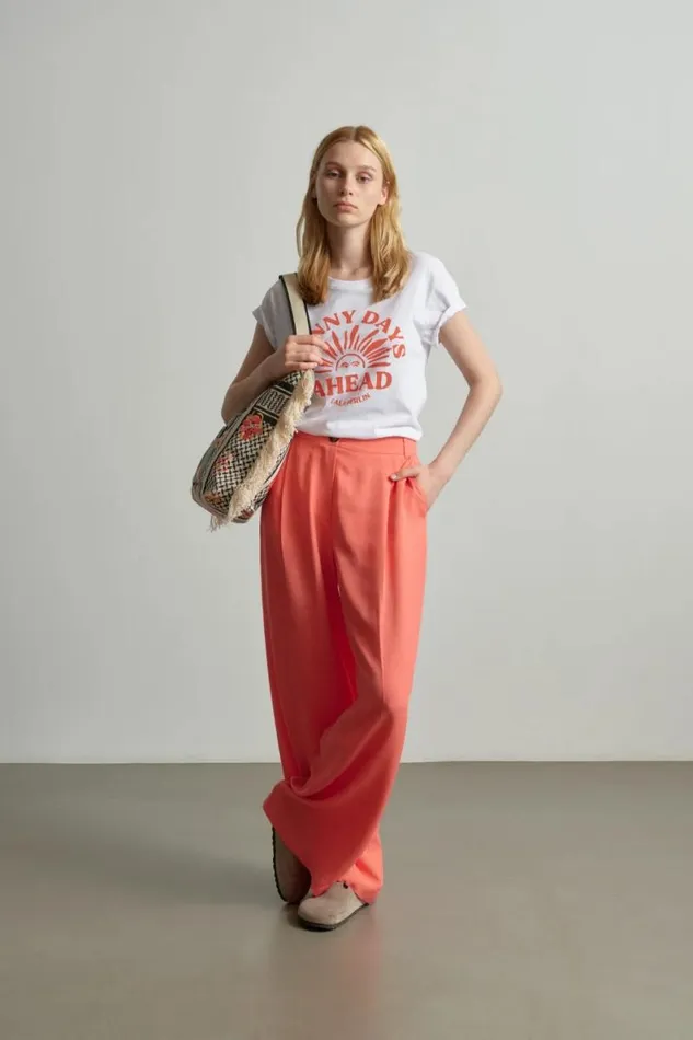 Lala Berlin Shirts and Blouses TShirt Cara Cotton Sunny Days 8211 Women