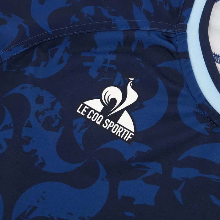 Le Coq Sportif Aviron Bayonnais 8211 Match Outfit TShirt Blue Navy Men Tshirts And Tops