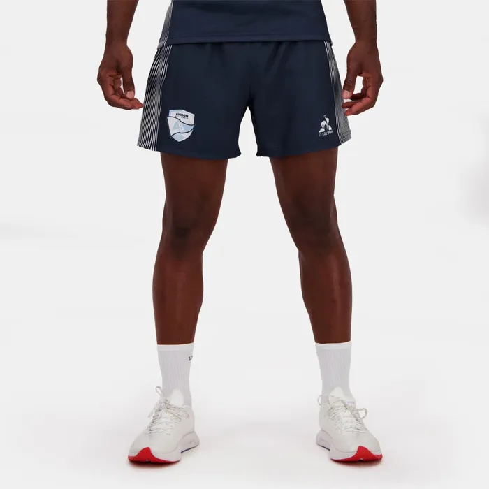 Le Coq Sportif Aviron Bayonnais 8211 Training Outfit Shorts Men Shorts