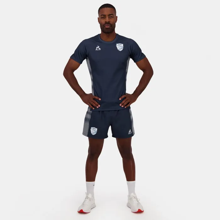 Le Coq Sportif Aviron Bayonnais 8211 Training Outfit Shorts Men Shorts