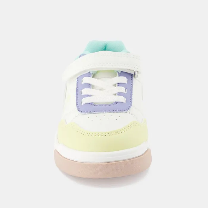 Le Coq Sportif CHAUSSURES BB Shoes COURT BREAKER Baby Optical Whitepink Kids Baby And Toddler