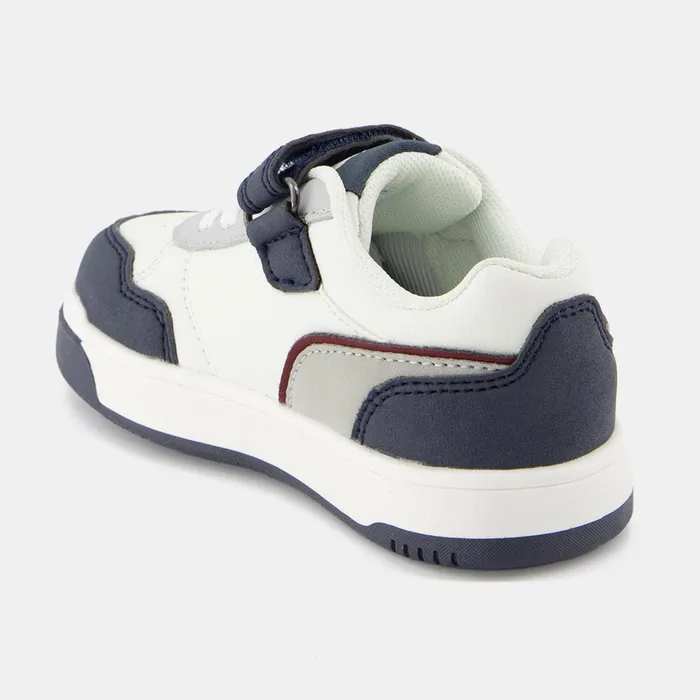 Le Coq Sportif CHAUSSURES BB Shoes LCS COURT BREAKER INF Kids Optical White Dark Slate Kids Baby And Toddler