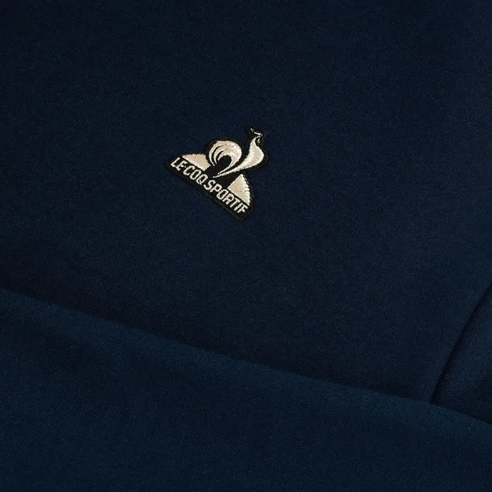 Le Coq Sportif Coq D039or RoundNeck Sweatshirtshirt Dark Velvet Men Sweatshirts