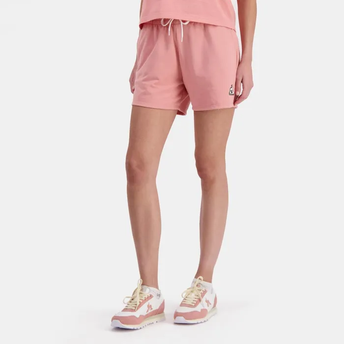 Le Coq Sportif Essentiels Short Femme Rosette Women Trousers Joggers And Shorts