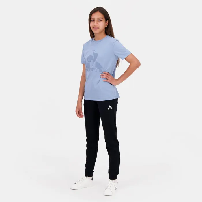 Le Coq Sportif Essentiels Tshirt Enfant Faded Denim Kids Tshirts