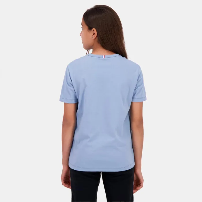 Le Coq Sportif Essentiels Tshirt Enfant Faded Denim Kids Tshirts