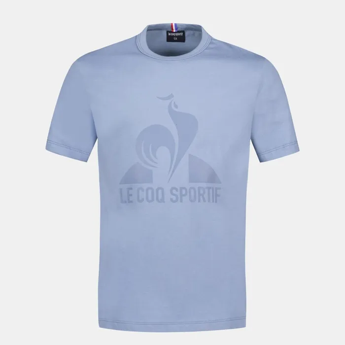 Le Coq Sportif Essentiels Tshirt Enfant Faded Denim Kids Tshirts