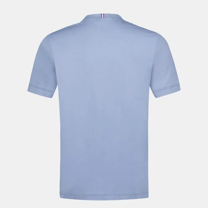 Le Coq Sportif Essentiels Tshirt Enfant Faded Denim Kids Tshirts
