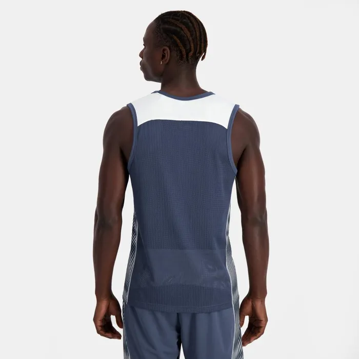 Le Coq Sportif France039s Olympic Team Tank Top Insignia Blue Men Tshirts And Tops