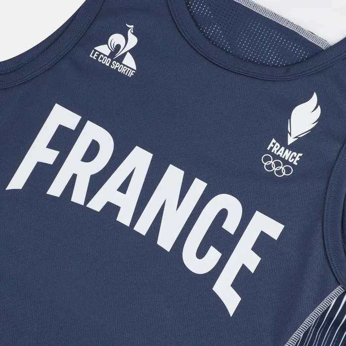 Le Coq Sportif France039s Olympic Team Tank Top Insignia Blue Men Tshirts And Tops