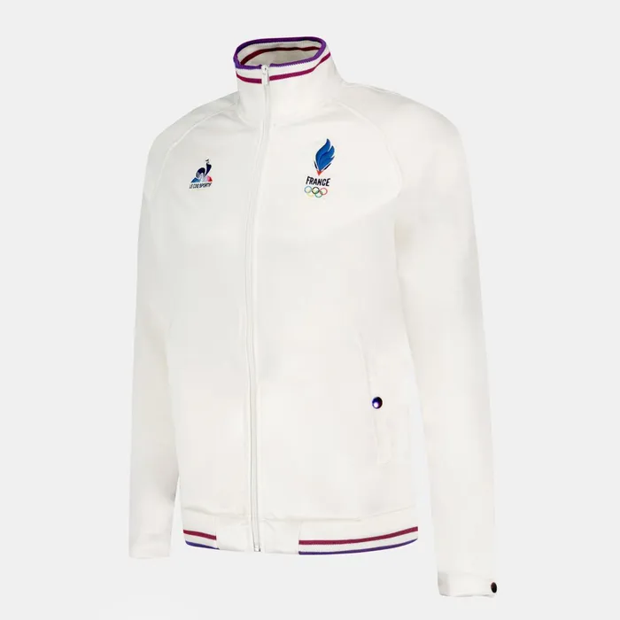 Le Coq Sportif France039s Olympic Team ZipUp Sweatshirtshirt Men Sweatshirts