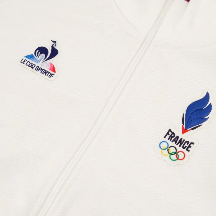 Le Coq Sportif France039s Olympic Team ZipUp Sweatshirtshirt Men Sweatshirts
