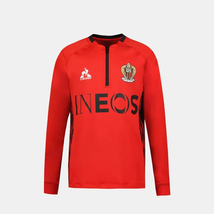 Le Coq Sportif OGC Nice 8211 Training Resistance Sweatshirt Kids Kids Sweatshirts And Hoodies