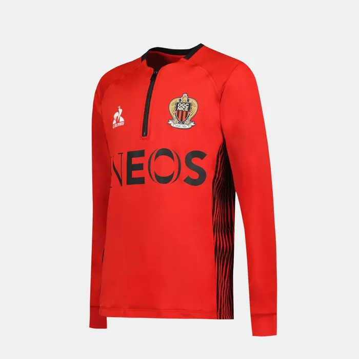 Le Coq Sportif OGC Nice 8211 Training Resistance Sweatshirt Kids Kids Sweatshirts And Hoodies