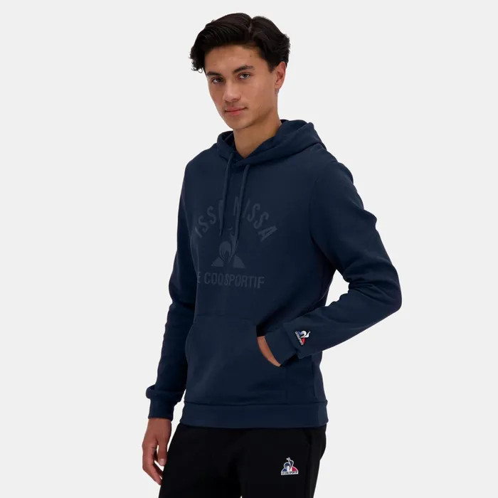 Le Coq Sportif OGC Nice Sweat Capuche Homme Dress Blues Men Sweatshirts