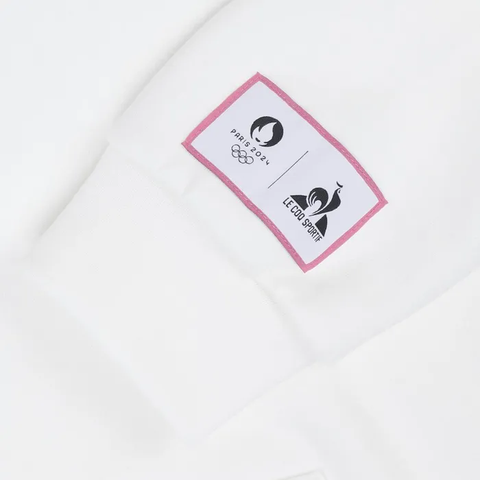Le Coq Sportif Paris 2024 Hoodie Marshmallow Men Sweatshirts
