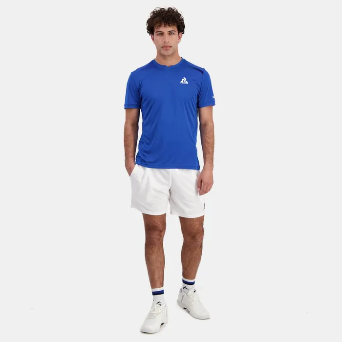Le Coq Sportif Performance Tennis Shorts New Optical White Men Shorts