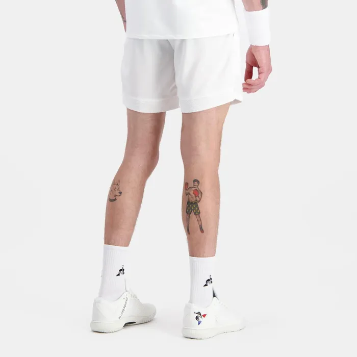 Le Coq Sportif Performance Tennis Shorts New Optical White Men Shorts