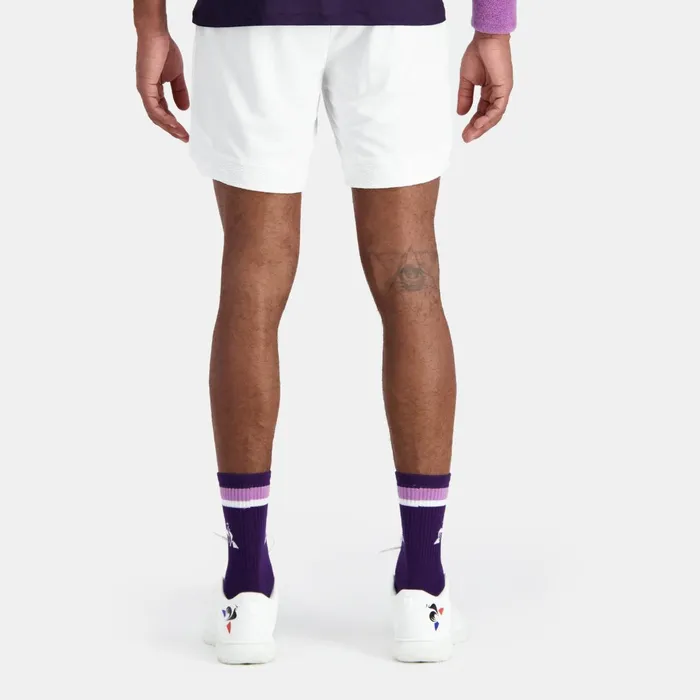 Le Coq Sportif Performance Tennis Shorts New Optical White Men Shorts