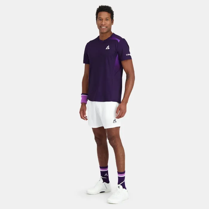 Le Coq Sportif Performance Tennis Shorts New Optical White Men Shorts