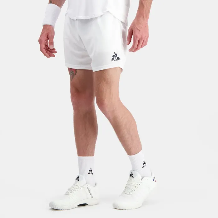 Le Coq Sportif Performance Tennis Shorts New Optical White Men Shorts