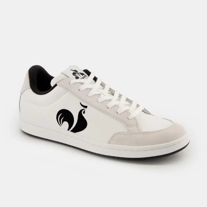 Le Coq Sportif Shoes LCS COURT ROOSTER Optical Whiteblack Men Trainers And Sneakers