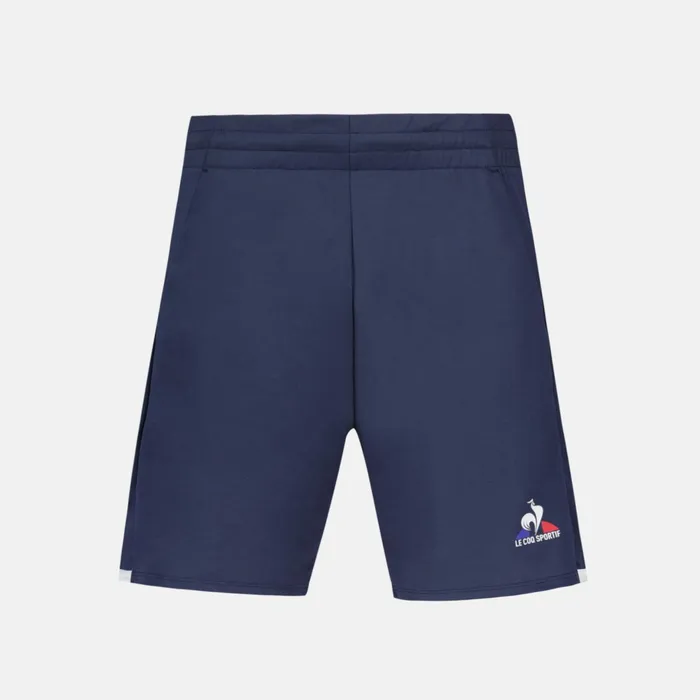 Le Coq Sportif Tennis Shorts Dress Bluesnew Optical White Men Shorts