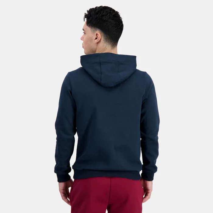 Le Coq Sportif Ton Sur Ton Hoodie Dark Velvet Men Sweatshirts