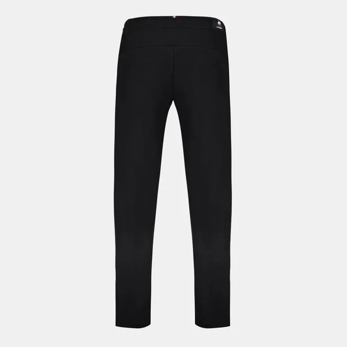 Le Coq Sportif Ton Sur Ton Trousers Coupe Droite Black Men Trousers And Joggers