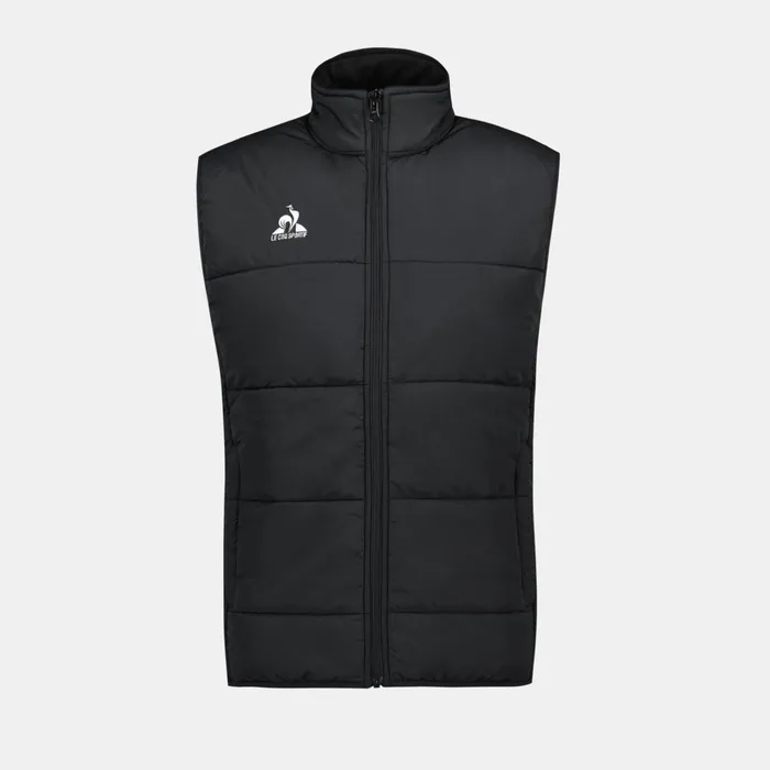 Le Coq Sportif Training Doudoune Sans Manche Homme Black Men Jackets