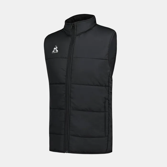 Le Coq Sportif Training Doudoune Sans Manche Homme Black Men Jackets