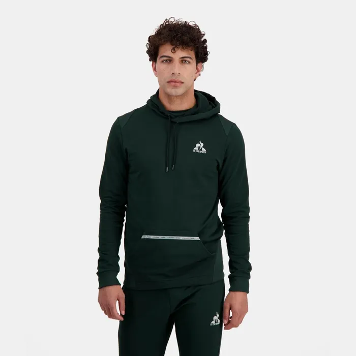 Le Coq Sportif Training Performance Hoodie Scarab Men Sweatshirts