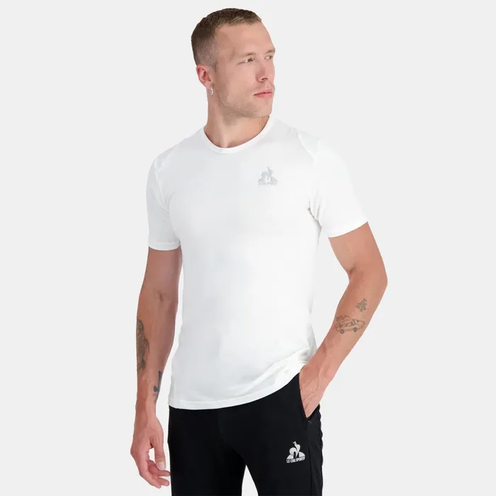 Le Coq Sportif Training Performance TShirt New Optical White Men Tshirts And Tops
