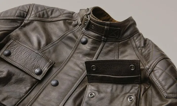 Leather Jackets Men Belstaff Turner Motorcycle Jacket Dark Belstaff Olive Leather Jackets Men Belstaff Turner Motorcycle Jacket Dark Belstaff Olive