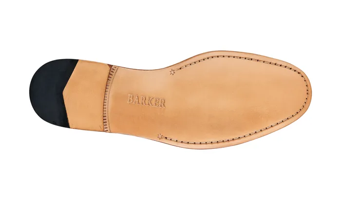 Ledley 8211 Black Deerskin Men Barker Shoes Mens Loafers