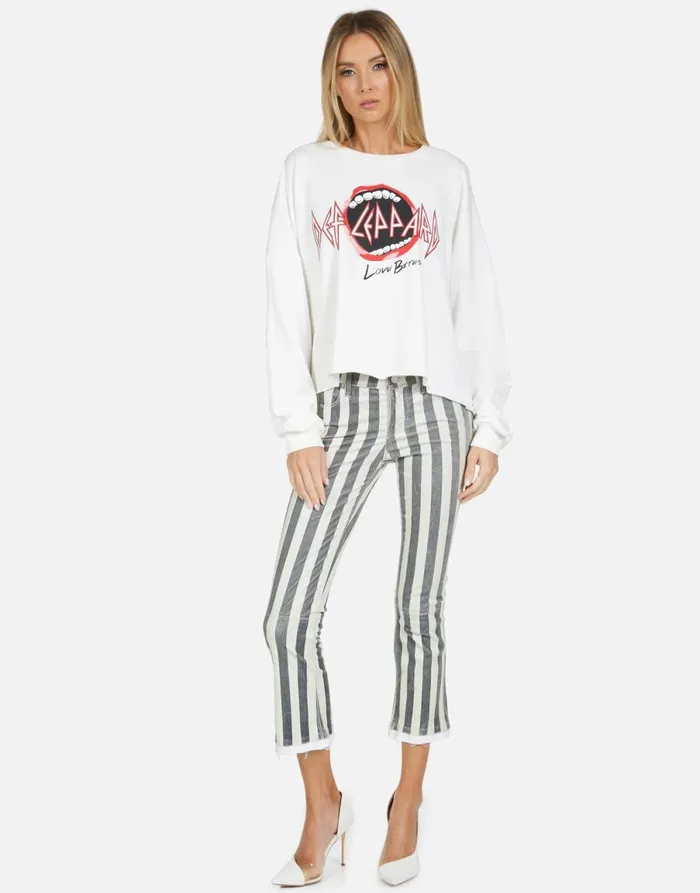 Lee Love Bites II Milk Women039s Lauren Moshi Long Sleeve