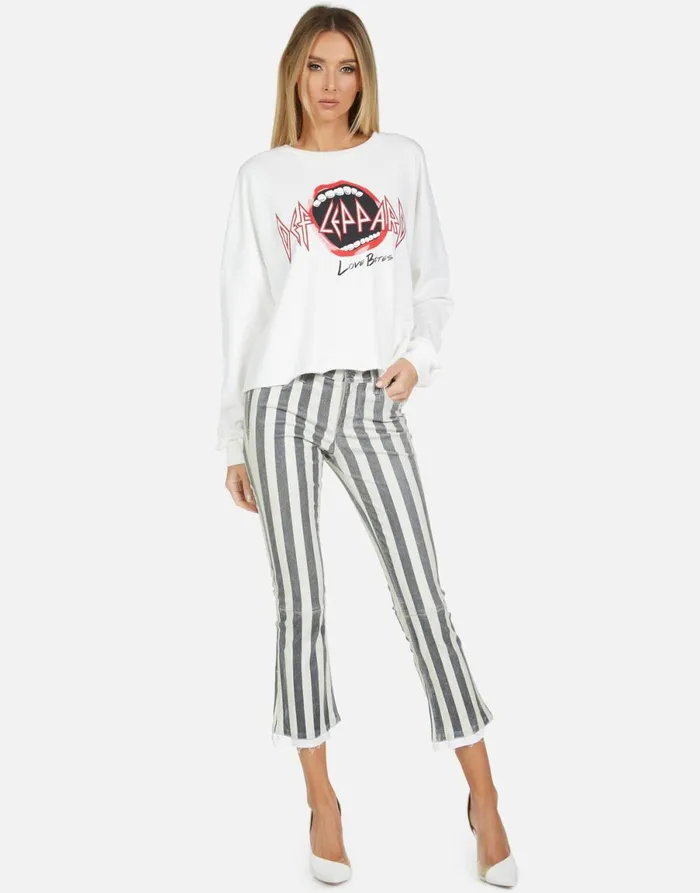 Lee Love Bites II Milk Women039s Lauren Moshi Long Sleeve