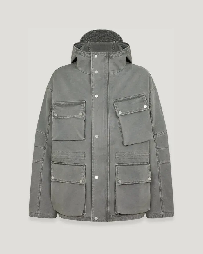 Lightweight Jackets Men Belstaff Belstaff X Represent Enduro Jacket Shadow