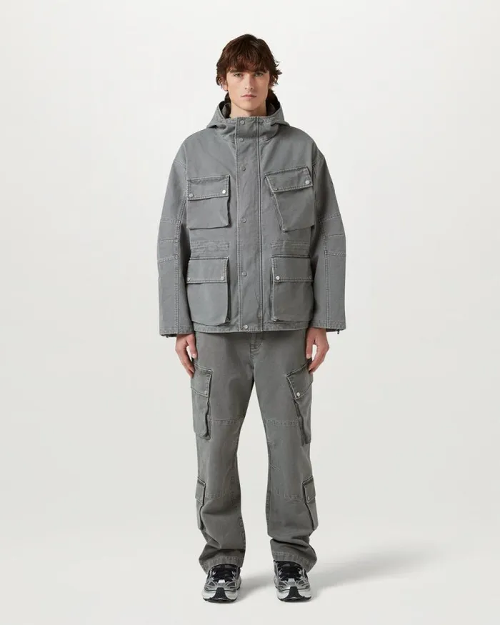 Lightweight Jackets Men Belstaff Belstaff X Represent Enduro Jacket Shadow