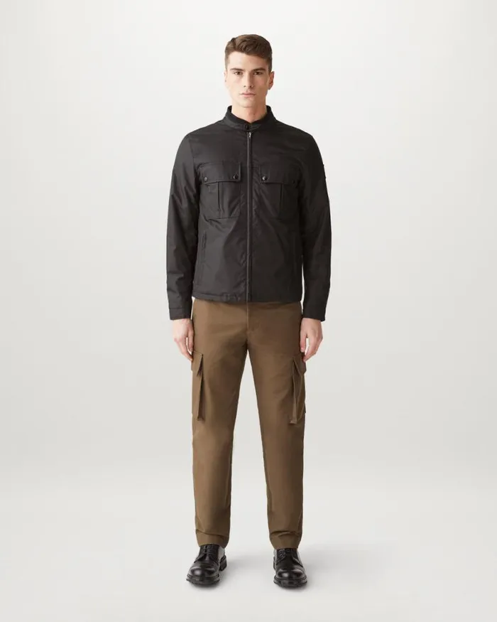 Lightweight Jackets Men Belstaff Drill Jacket Black Lightweight Jackets Men Belstaff Drill Jacket Black